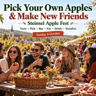 Cueillez des pommes fraîches, rencontrez de nouvelles personnes et profitez du festival