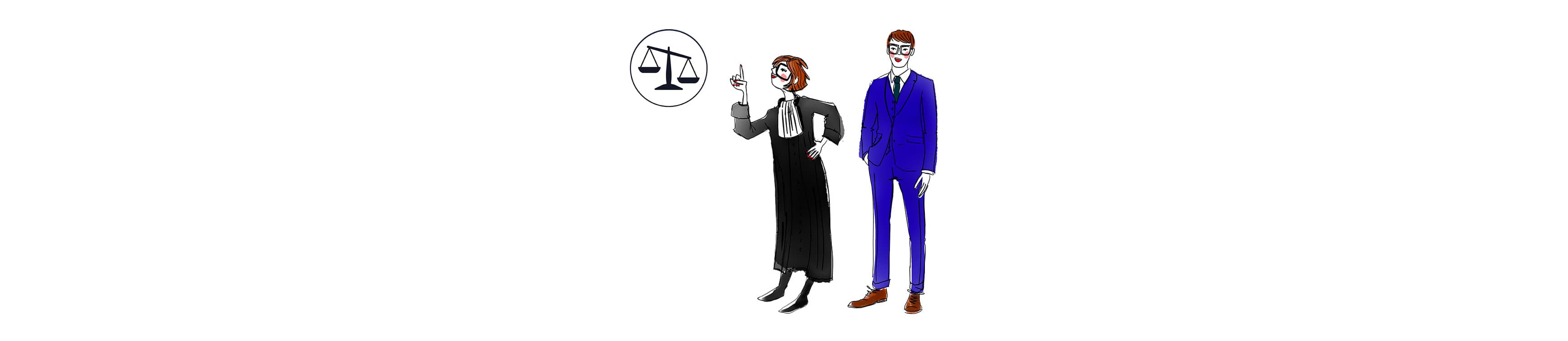 Deux personnages illustrant la protection des données de Supermiro