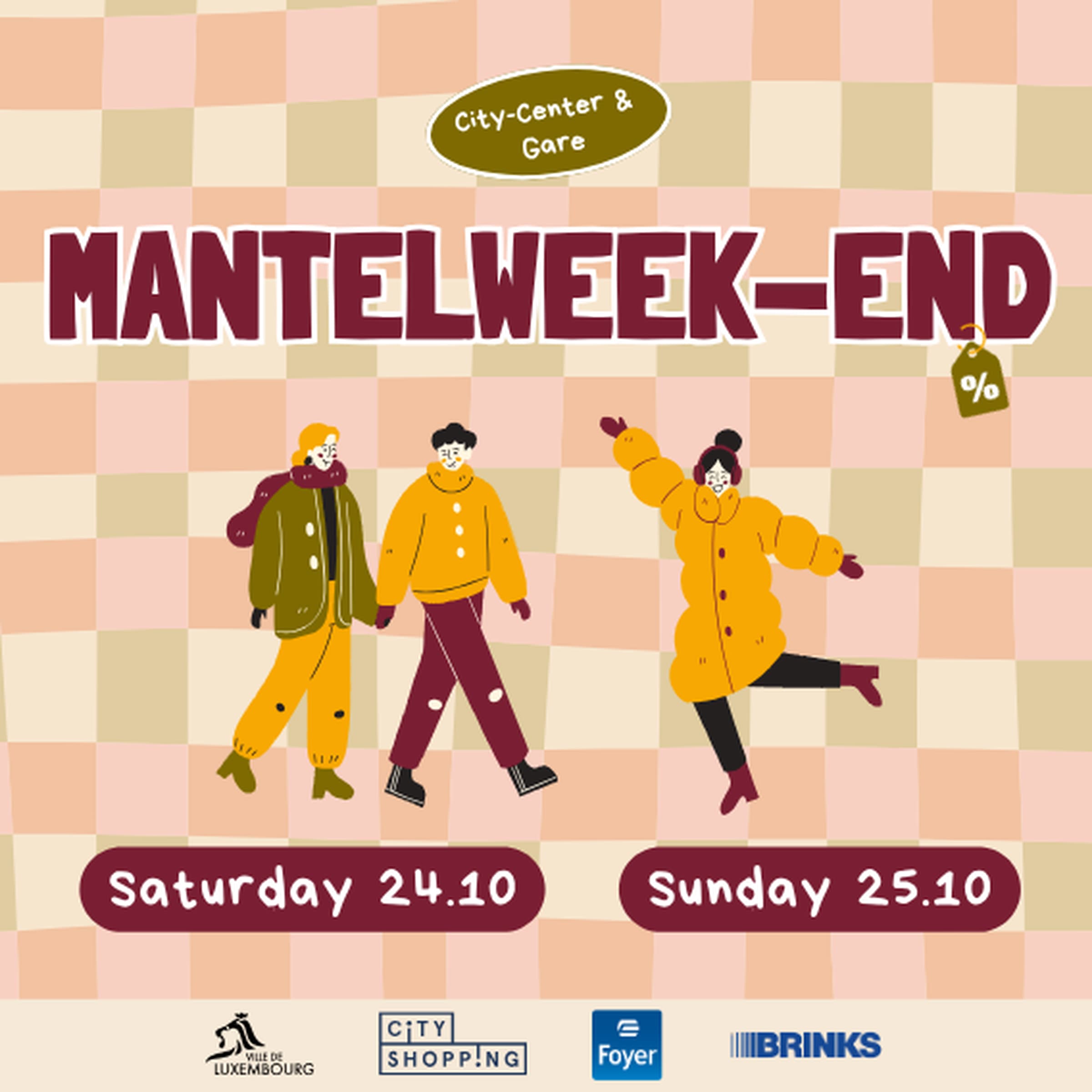 Mantelweekend : à toi le shopping d’automne !