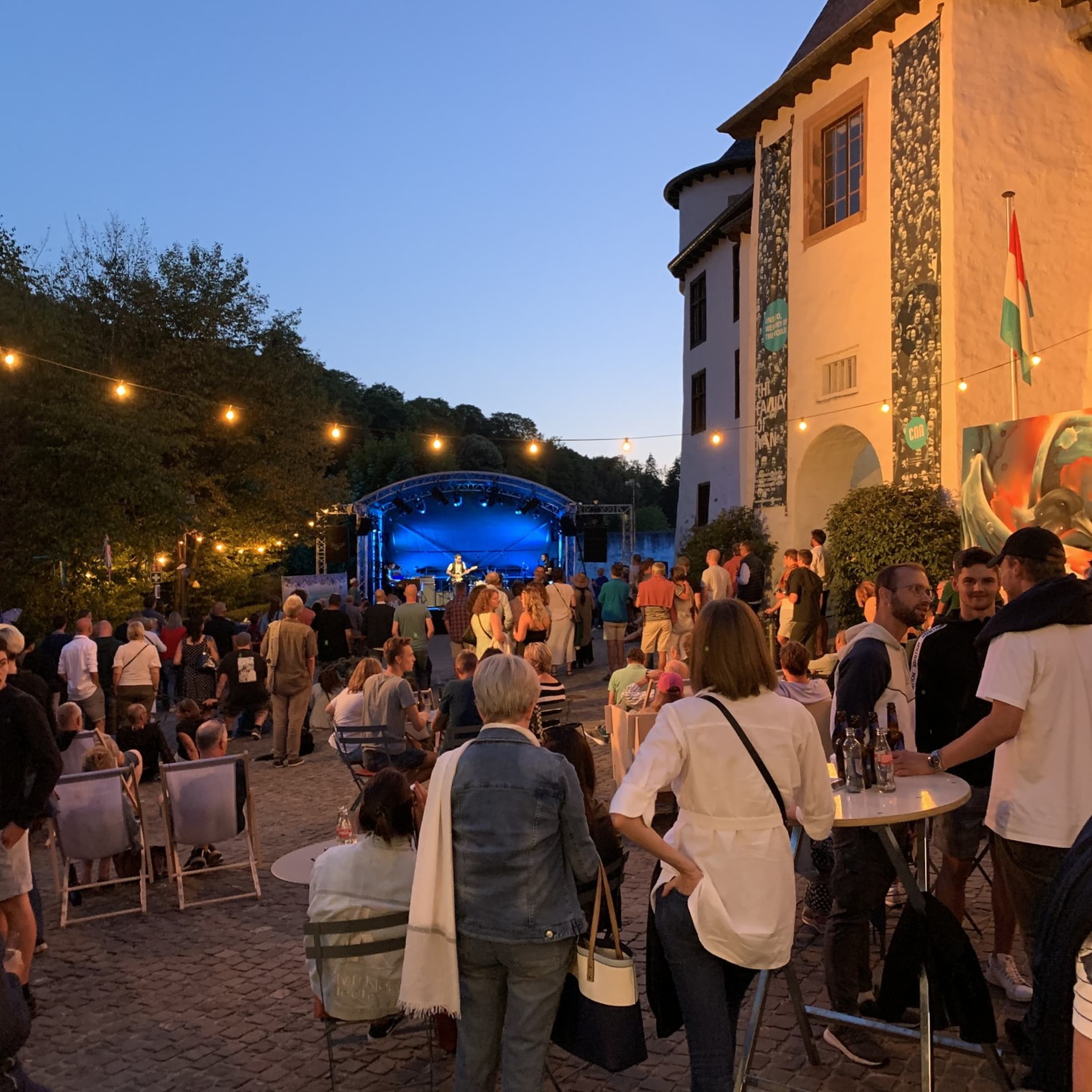 Free summer concerts at the Clervaux Castle