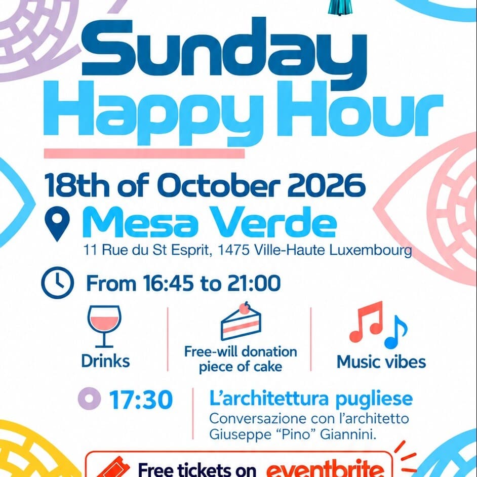 Happy Hour Moien Puglia!