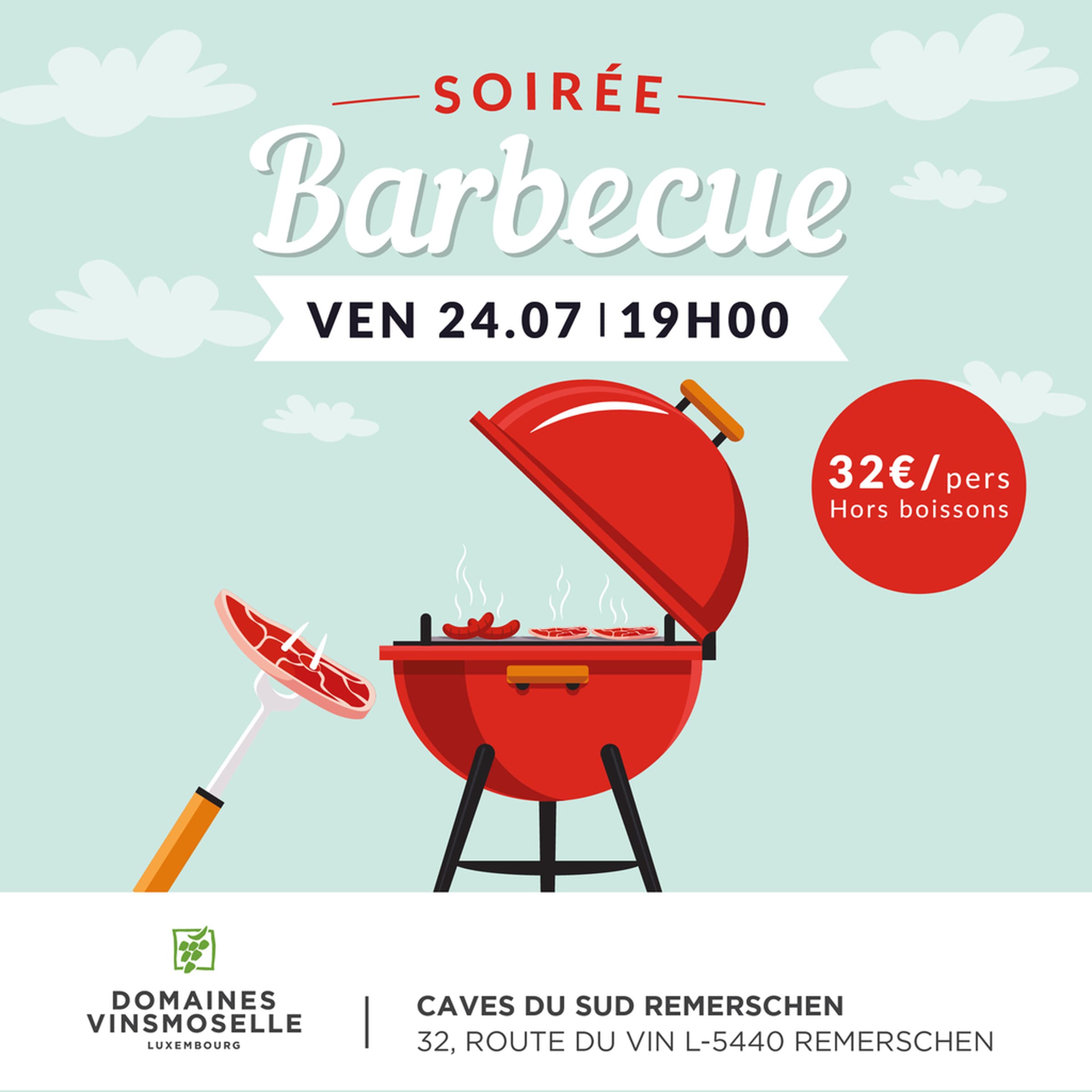 Barbecue Evening in the Heart of the Vineyards