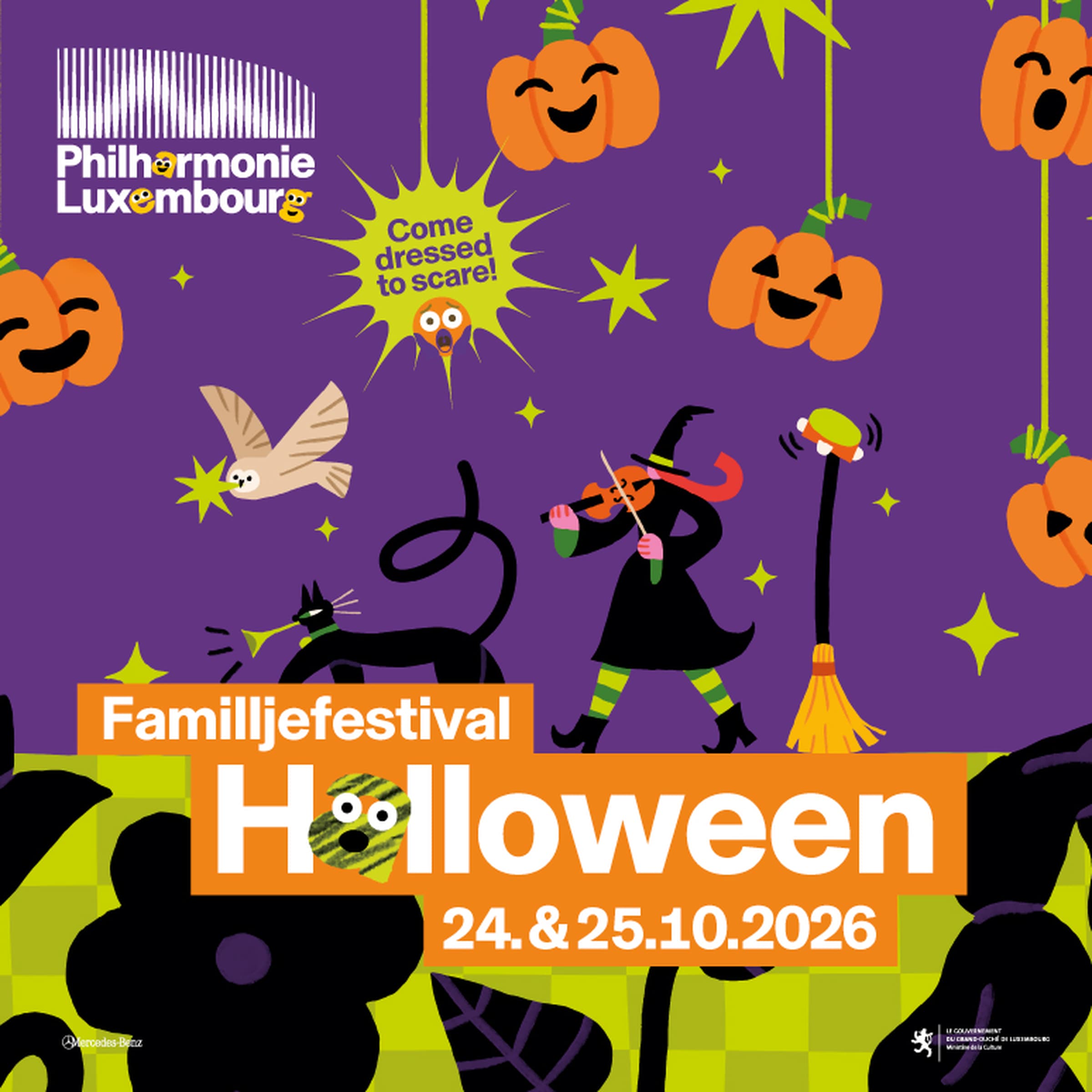 Familljefestival Halloween - Des événements pour tes petits