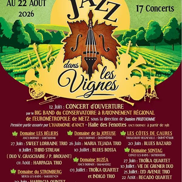 Jazz dans les vignes
