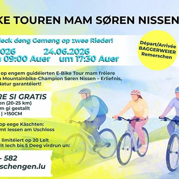 Randonnée à vélo électrique avec Søren Nissen
