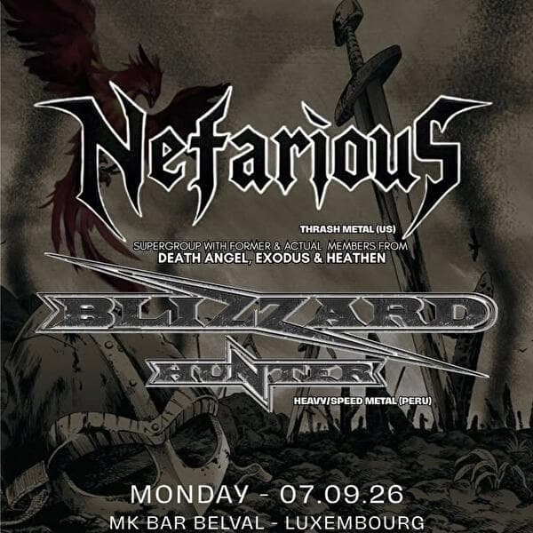 Nefarious & Blizzard Hunter au MK Bar Belval