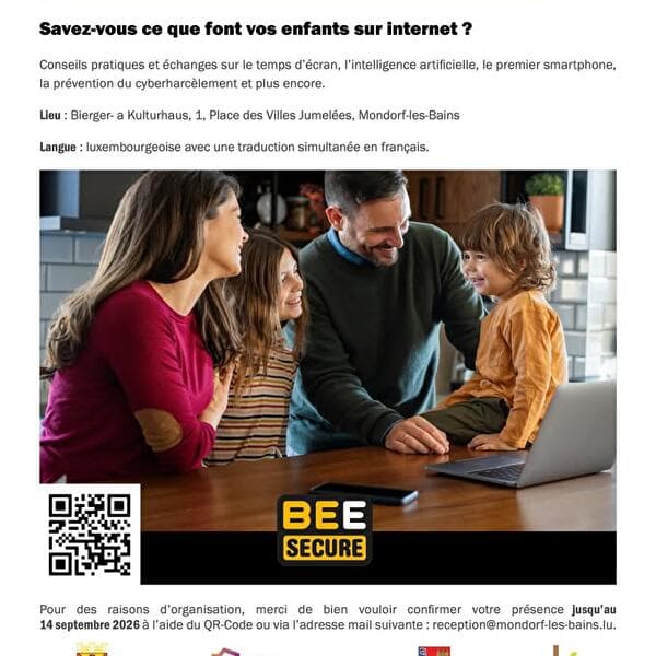 BEE SECURE - Information evening for parents