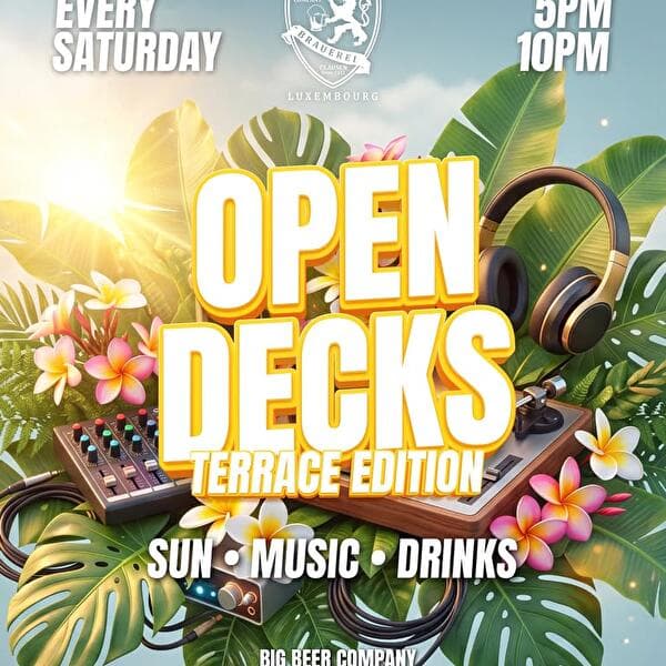 Open Decks Terrace Edition