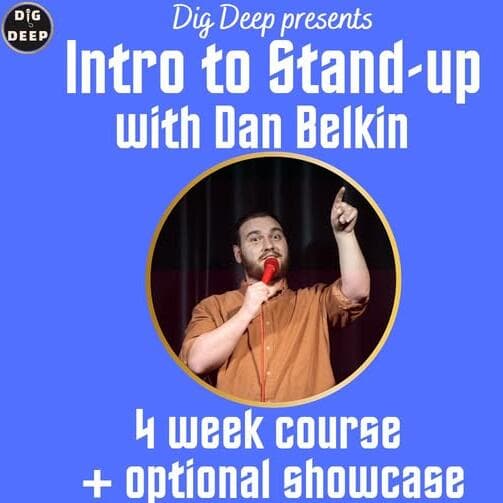 Intro to stand-up course: build confidence, public speaking & storytelling skills