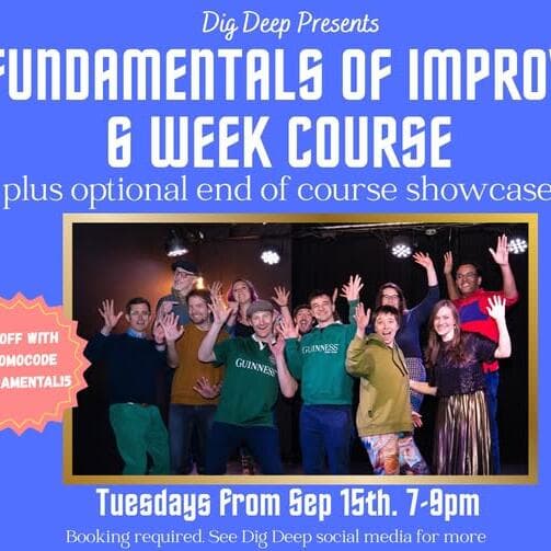 Improvisational theatre: 6-week course