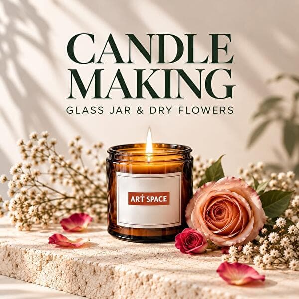 Glass Jar Candle Making