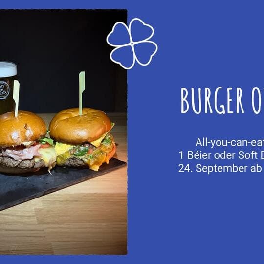 Burger Evening at Brasserie Elmen