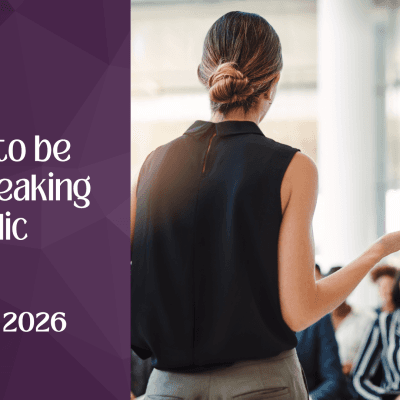 November 2026: Be hard to be heard – Speaking in public