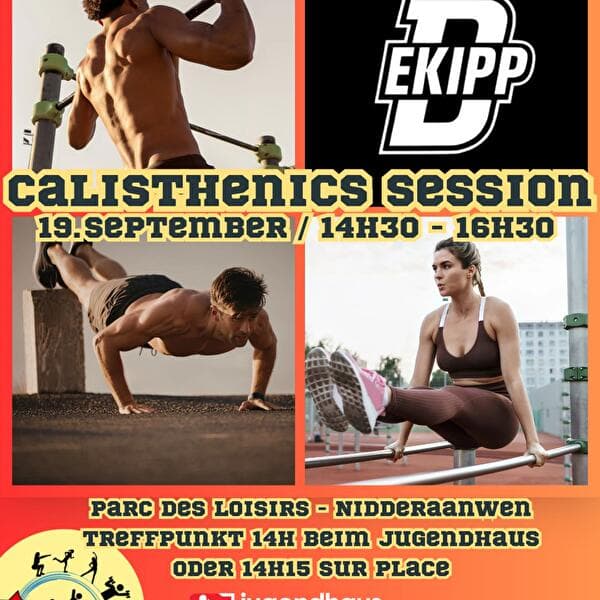 Calisthenics workshop with d’Ekipp