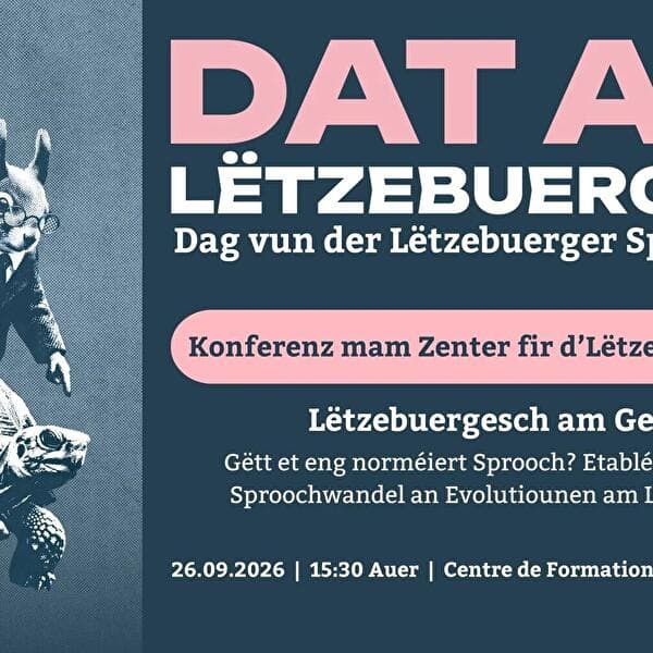 Luxembourgish Language Day: Conference – Luxembourgish in Practice