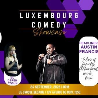 Luxembourg Comedy Showcase in English - Austin Francis (USA)