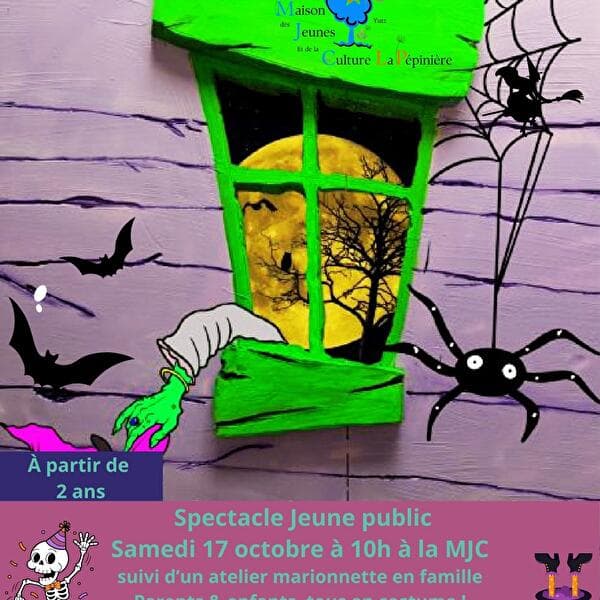 Spectacle jeune public « La sorcière Gafouilla »