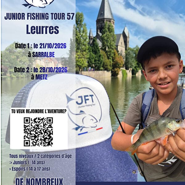 Junior Fishing Tour - Circuit jeune de pêche à Metz