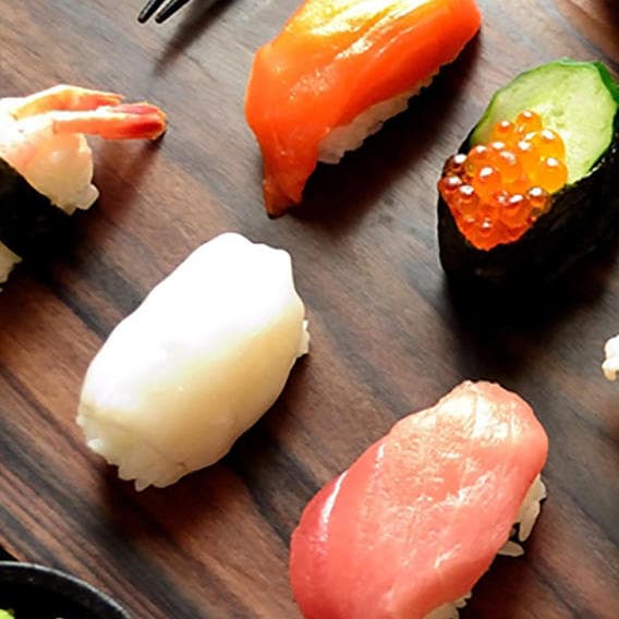 Sushi and more sushi