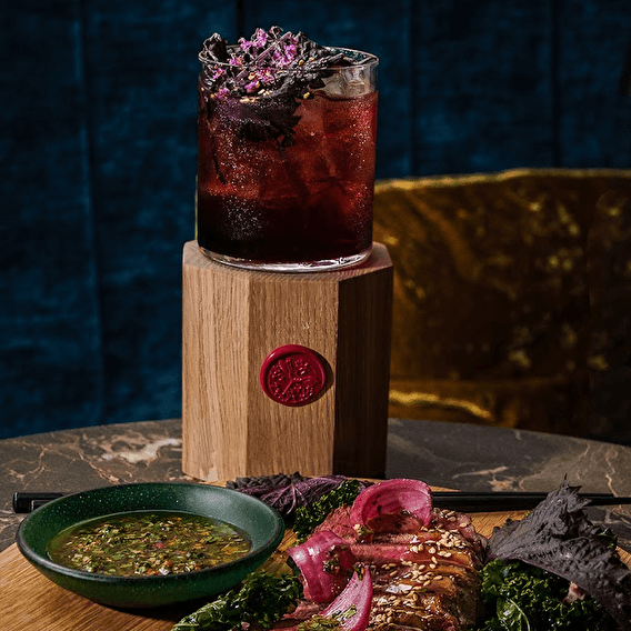 A saffron sunflower cocktail please!