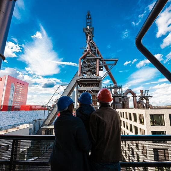 A unique cultural tour of the Belval Blast Furnaces
