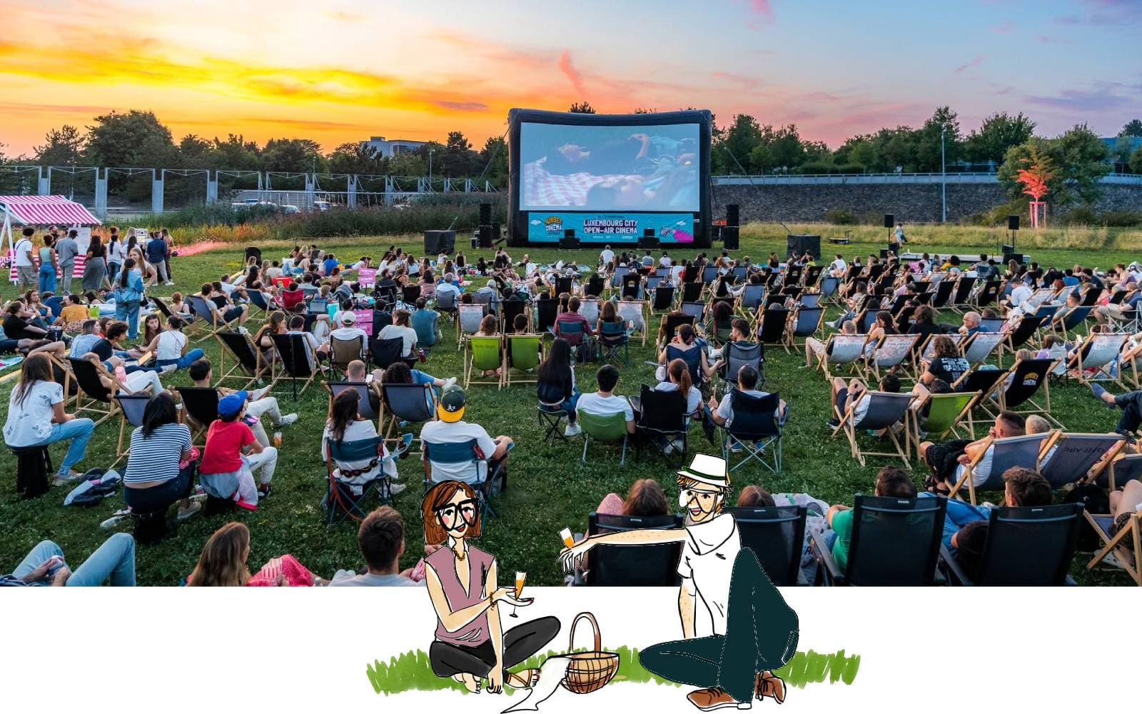 Les meilleurs cinémas en plein air au Luxembourg en 2026
